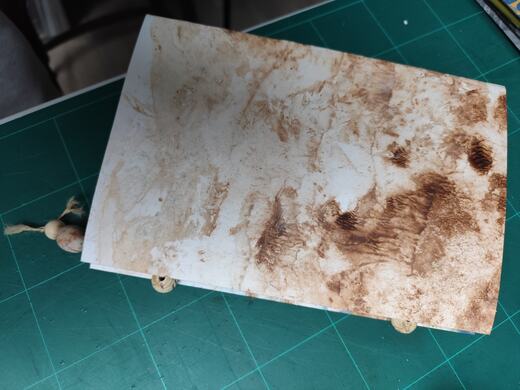 Couverture de carnet — atelier de Murielle Seys