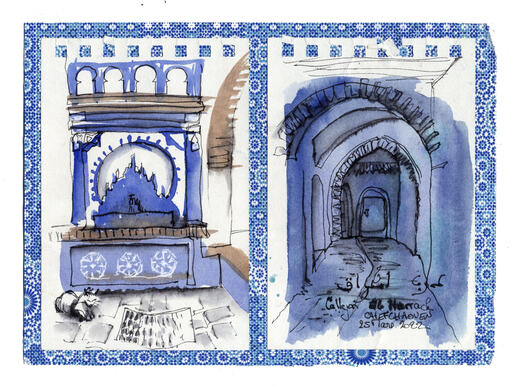 Page de carnet — Nathalie Dento